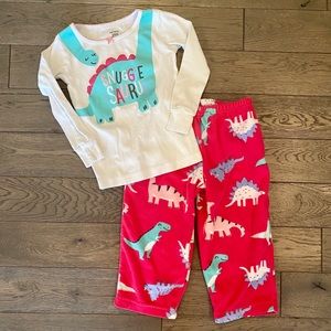 Carter’s Fleece Dino Panama Set